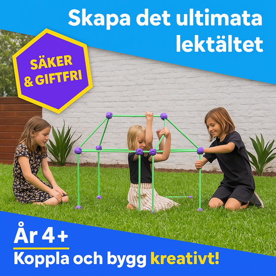 Lysande Byggsats för Kojor â 81 delar av kreativt byggande!