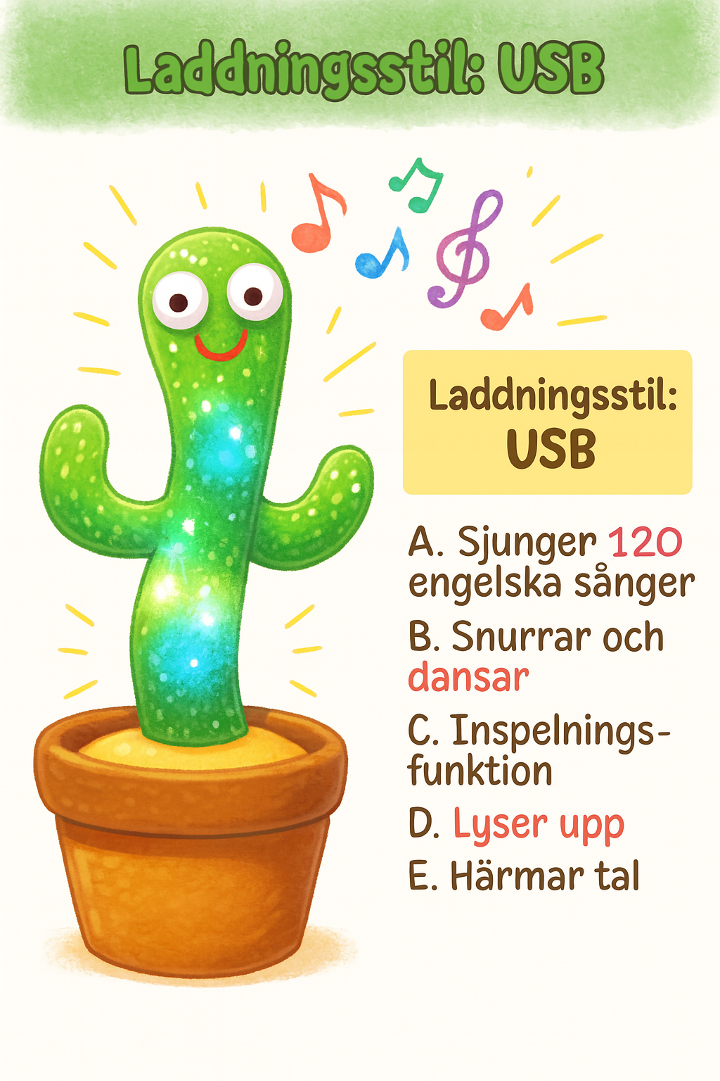 Dansande Kaktus