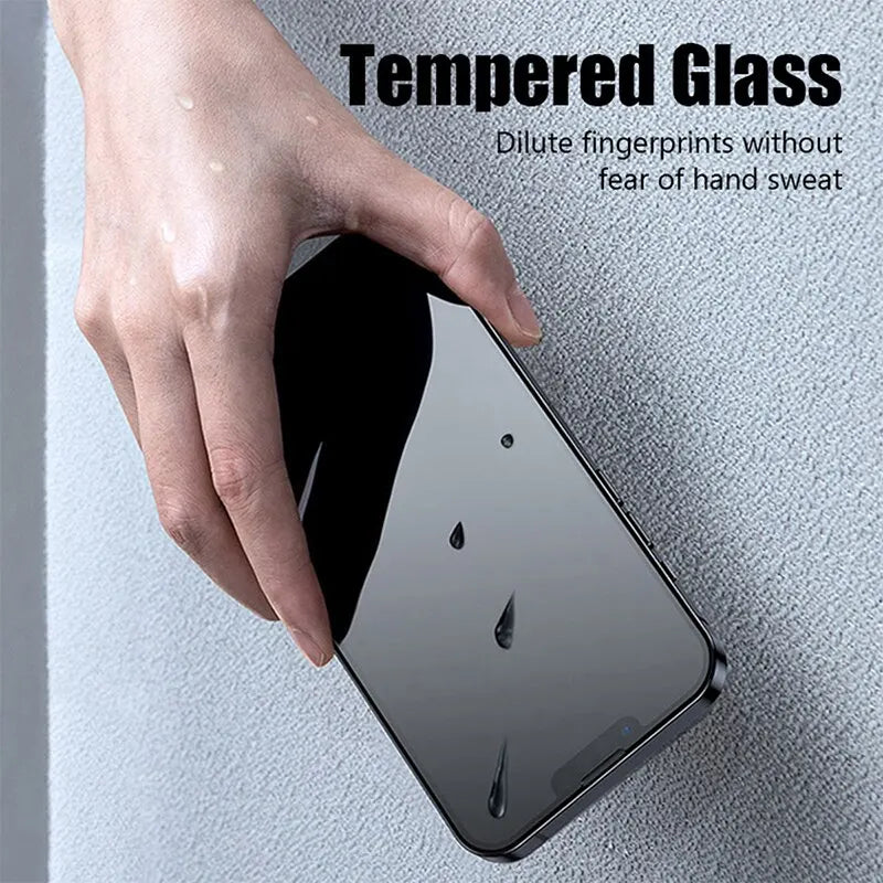 Skärmskydd 4-Pack med Sekretessfilter – Härdat Glas för iPhone
