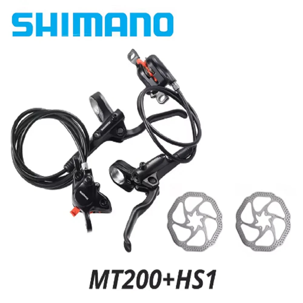Shimano MT200 Hydrauliska Skivbromsar – Fram & Bak