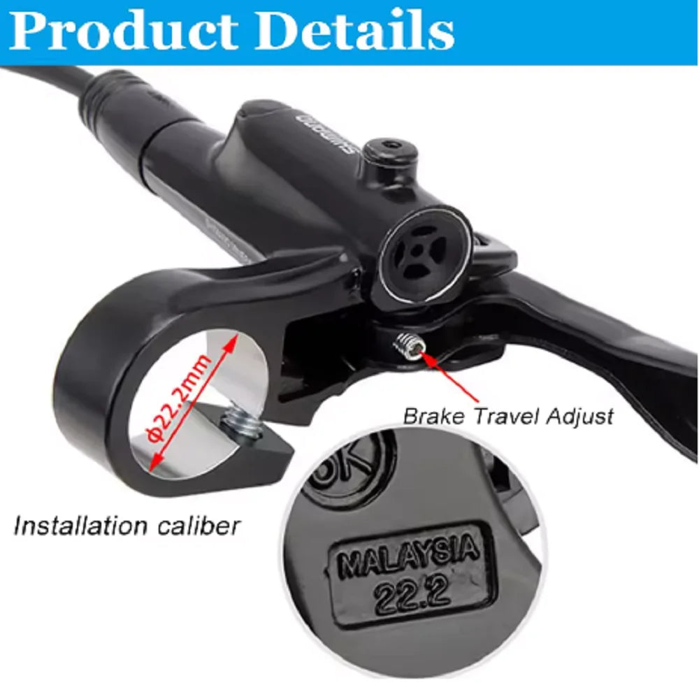 Shimano MT200 Hydrauliska Skivbromsar – Fram & Bak